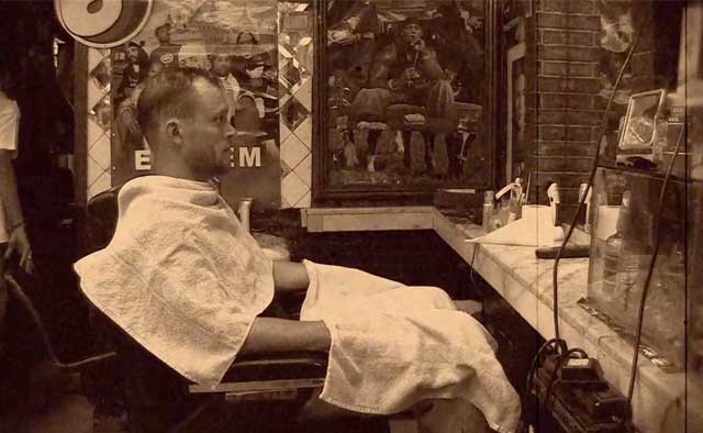 An Egyptian straight-razor shave (in 21 easy steps)